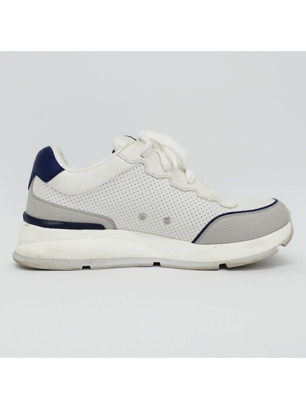 Louis Vuitton Classic Sneakers 1 Ahsv3 Marine Blue White Gray - Picture 2 of 10